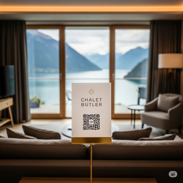 Moderne Ferienwohnung mit digitalen Gästeinformationen